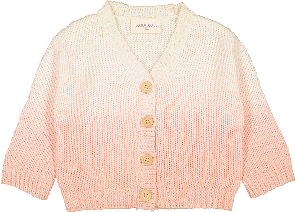 janis cardigan pink