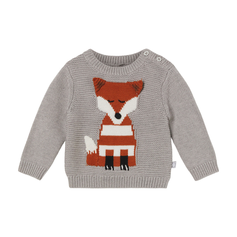 baby fox sweater
