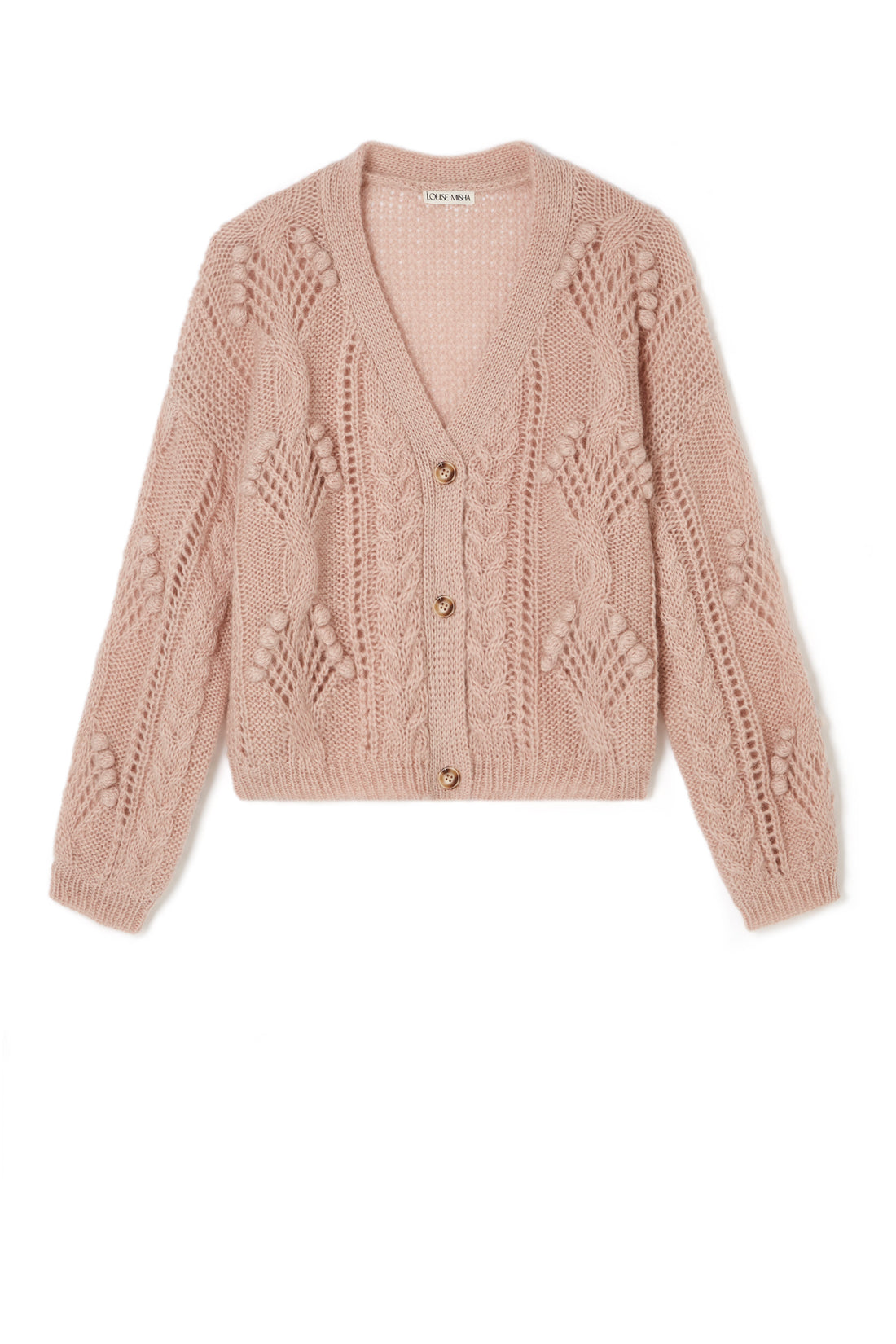 women's sama cardigan blush