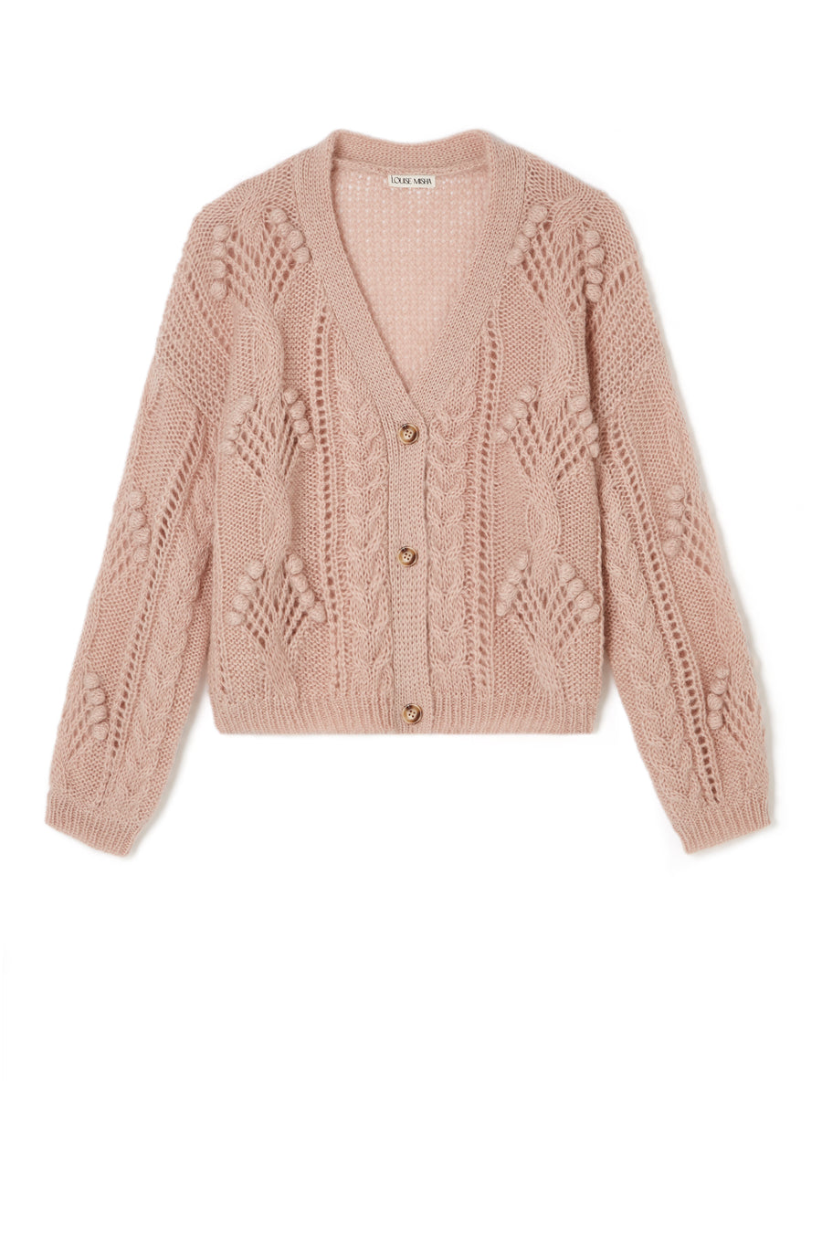 women's sama cardigan blush