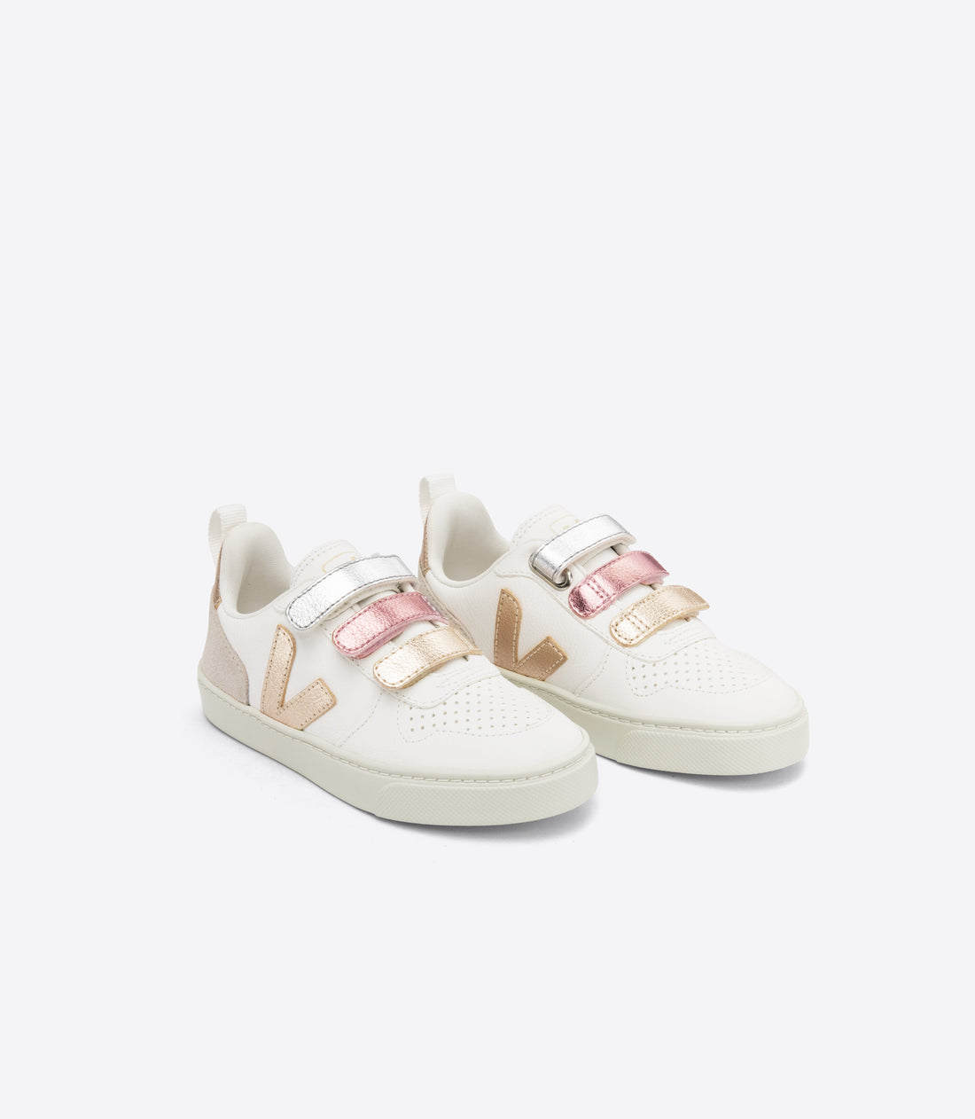 v-10 velcro sneakers multico shiny