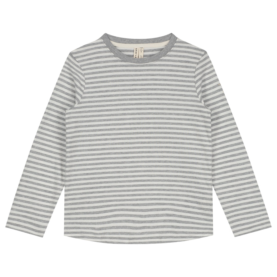 long sleeve tee grey melange