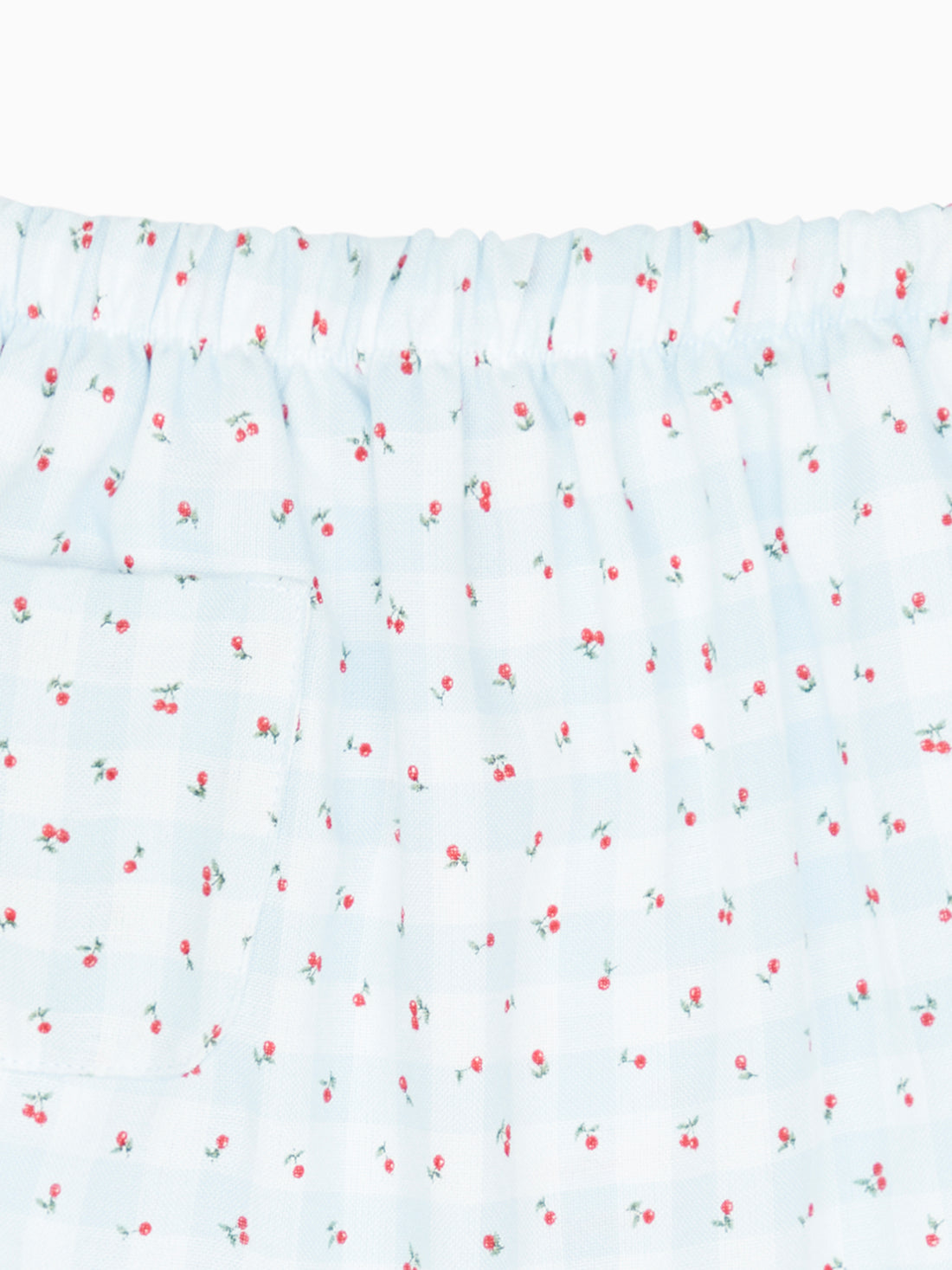 forna trousers blue gingham