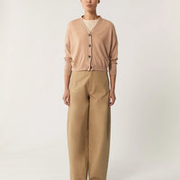 women's idem cardigan rose beige