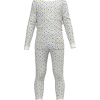 ls floral top & pant set