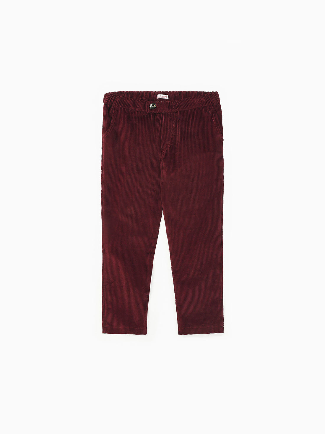 baby benito trouser burgundy