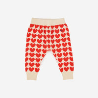 baby heart knit trouser