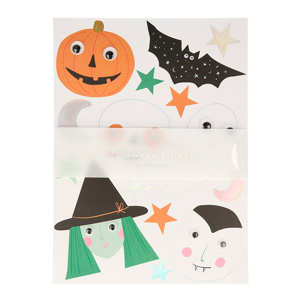 halloween motif sticker sheets