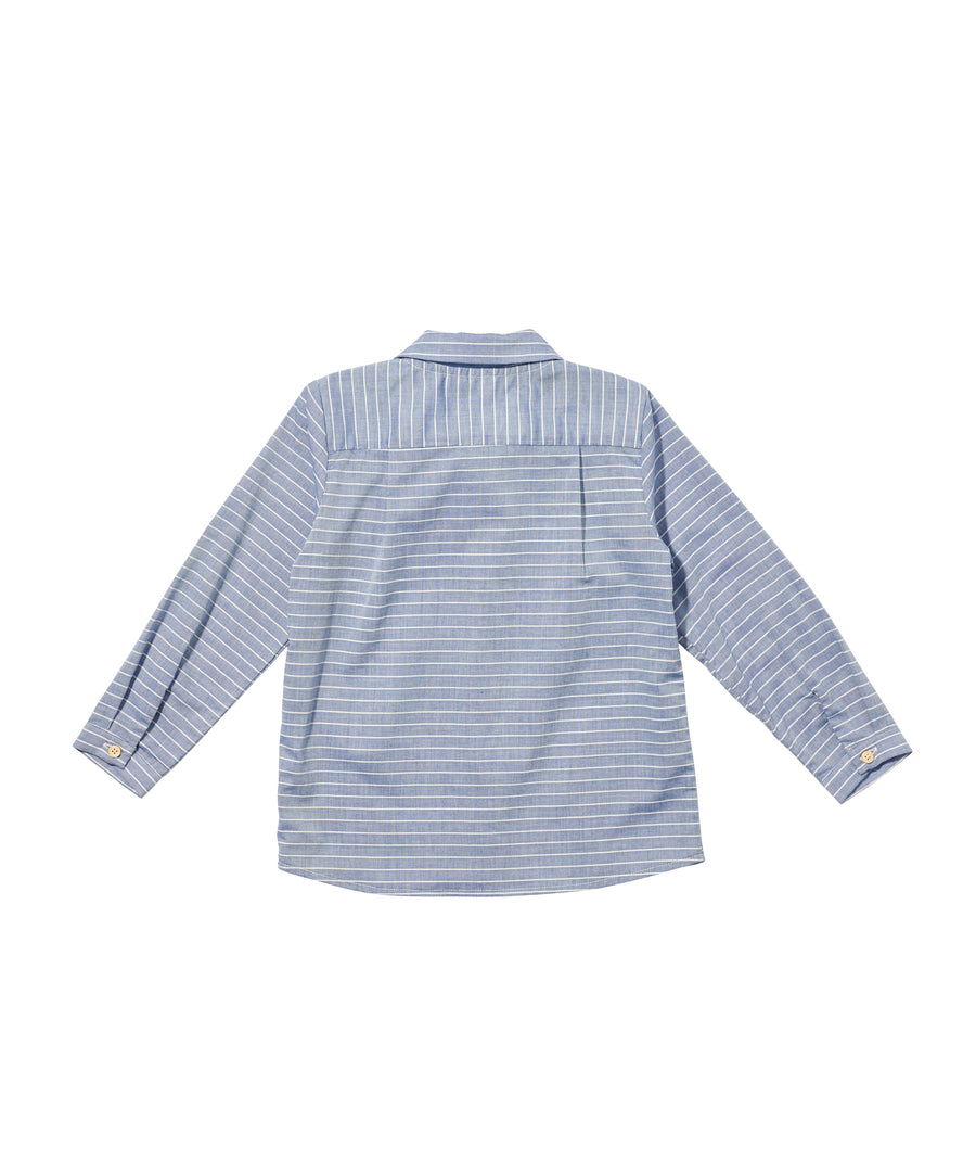 jefferson shirt chambray stripe