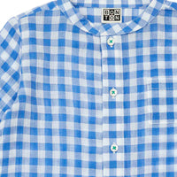 tunic vichy bleu