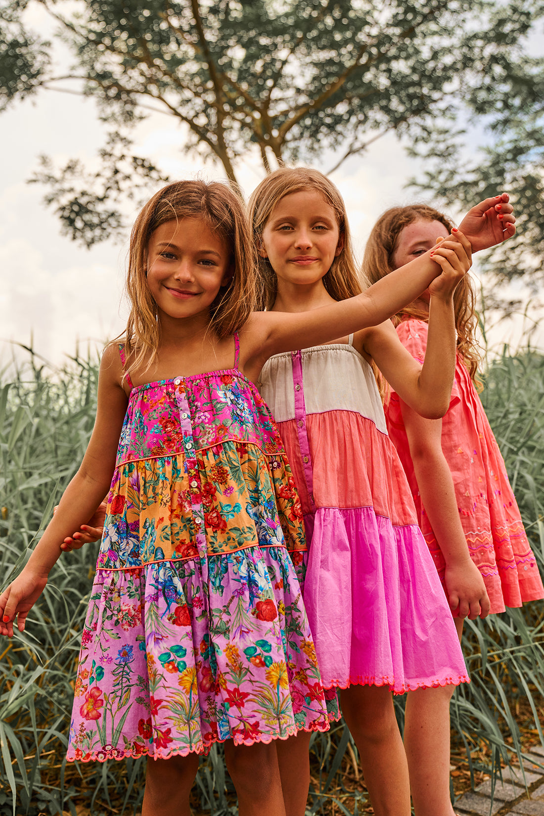 adeline dress garden floral