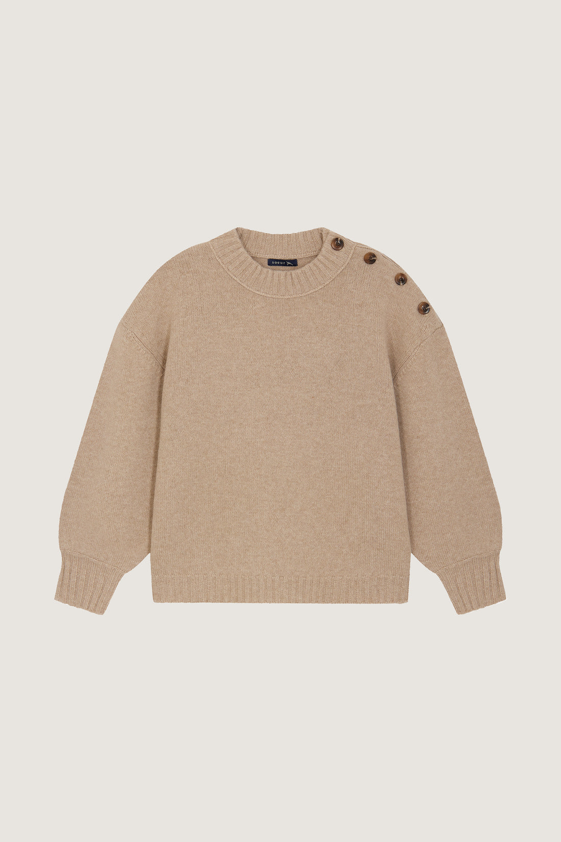 women's sacha pullover beige