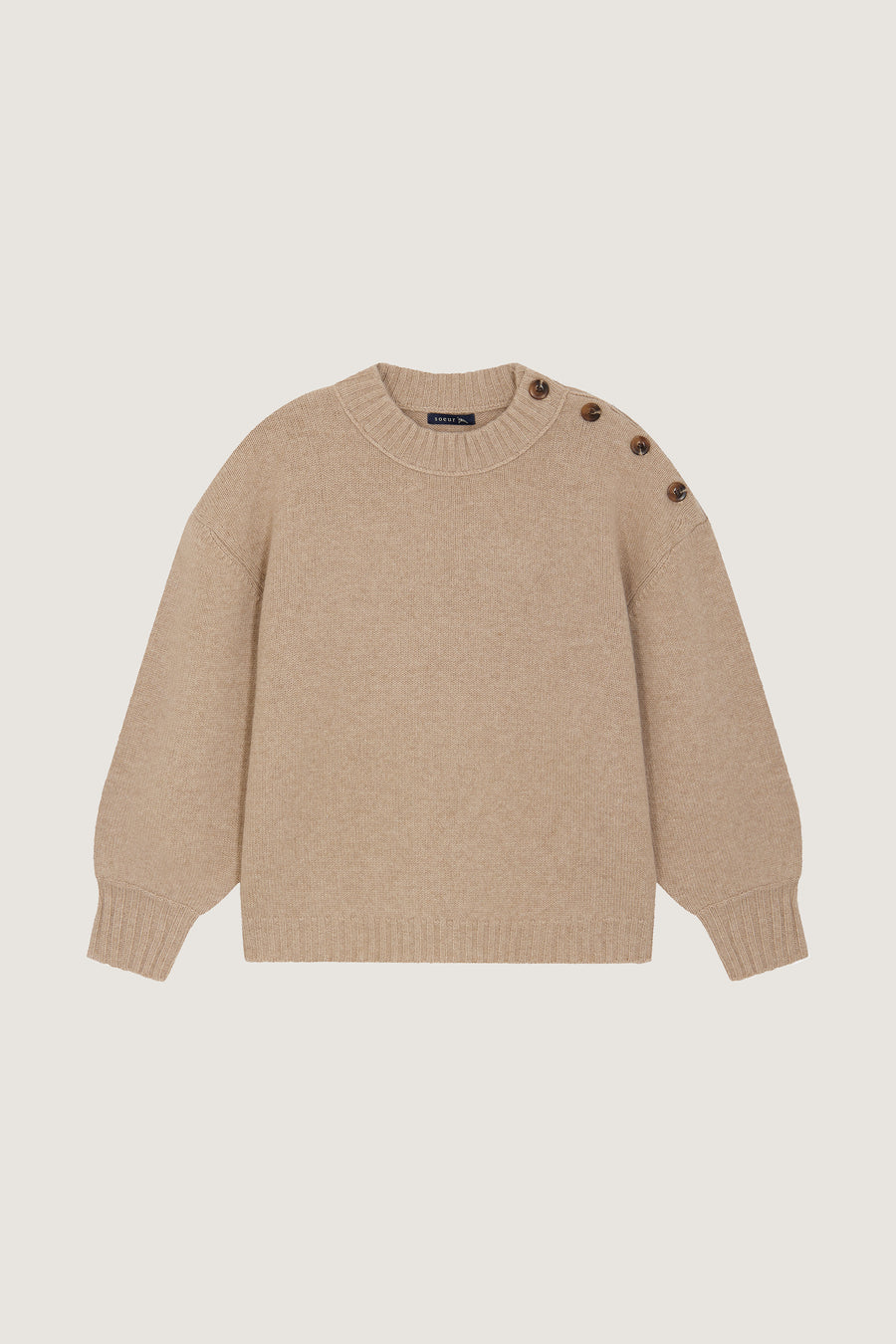 women's sacha pullover beige