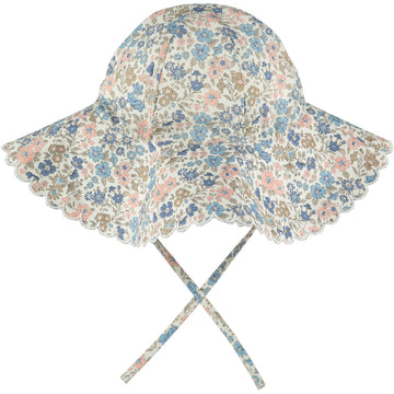 agatha hat vintage blue