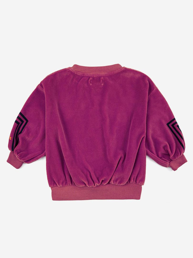 corner stripes sweatshirt