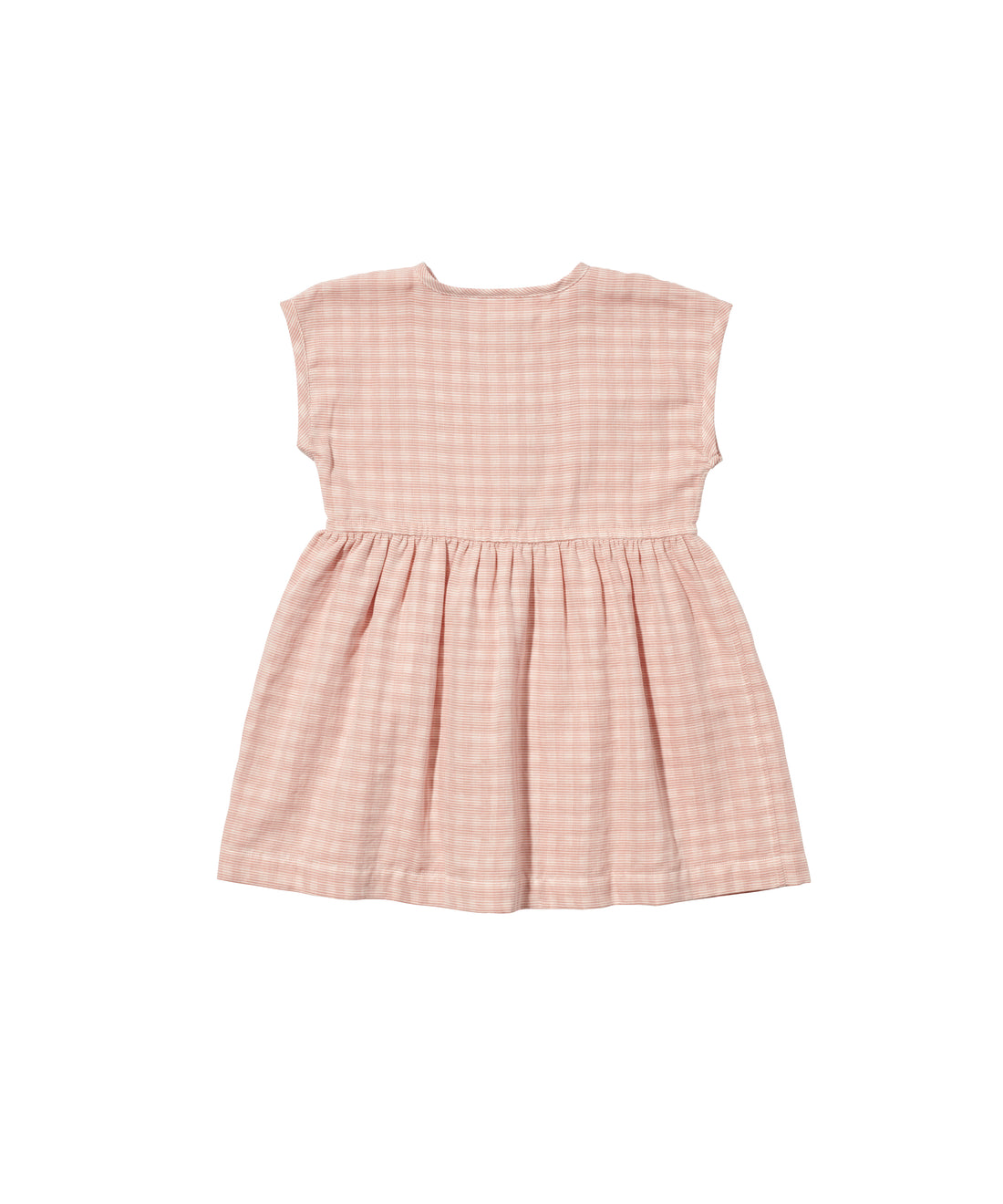 bianca dress melon stripe