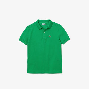 boys green polo shirt