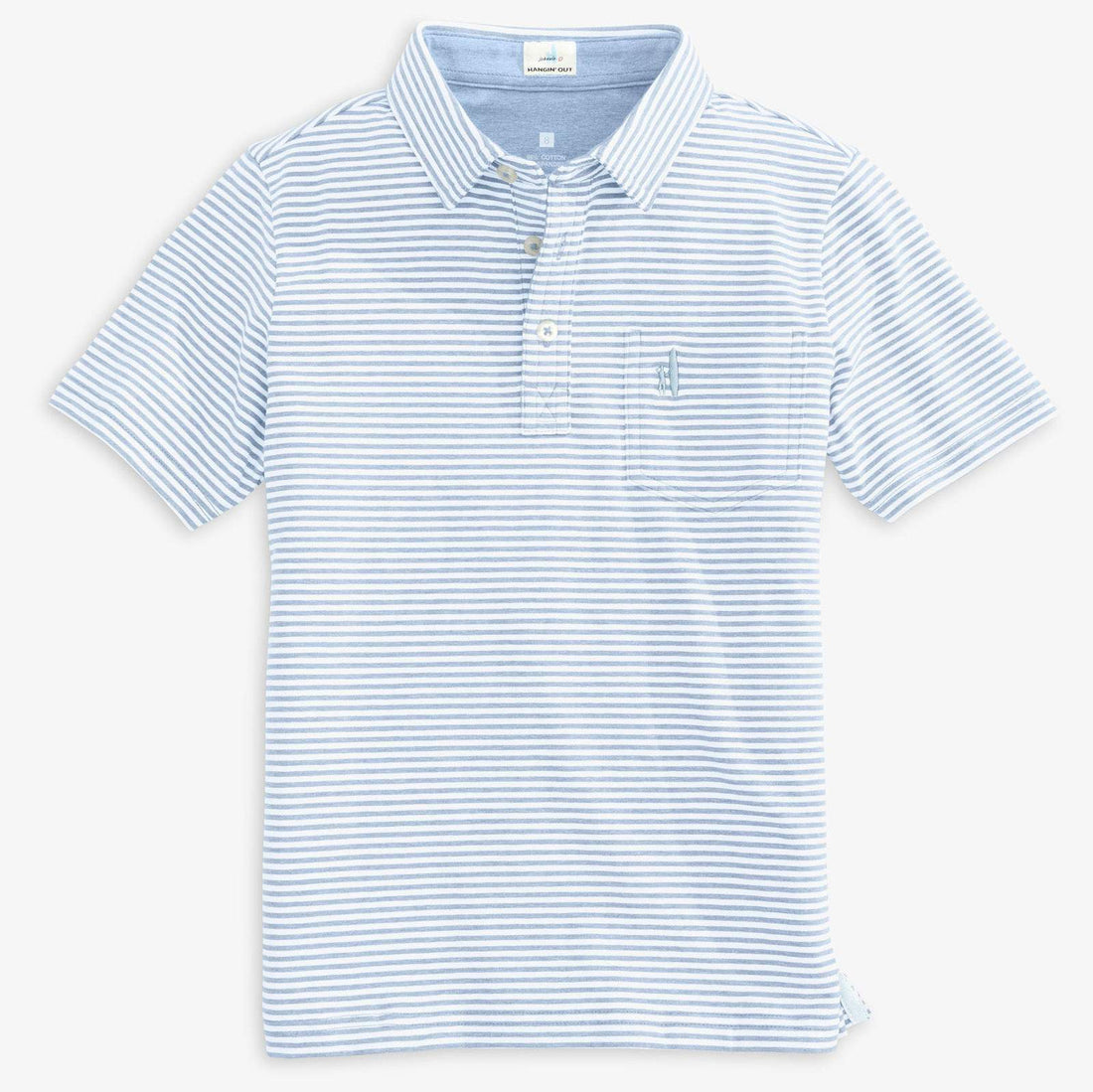 dante polo gulf blue
