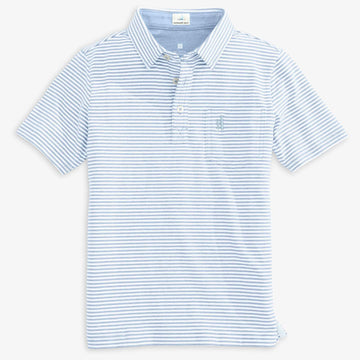 dante polo gulf blue