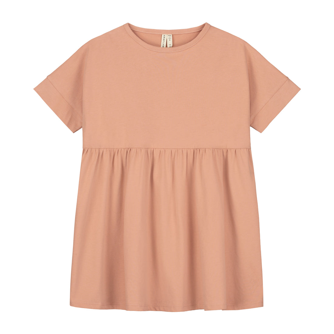 loose fit dress rustic clay