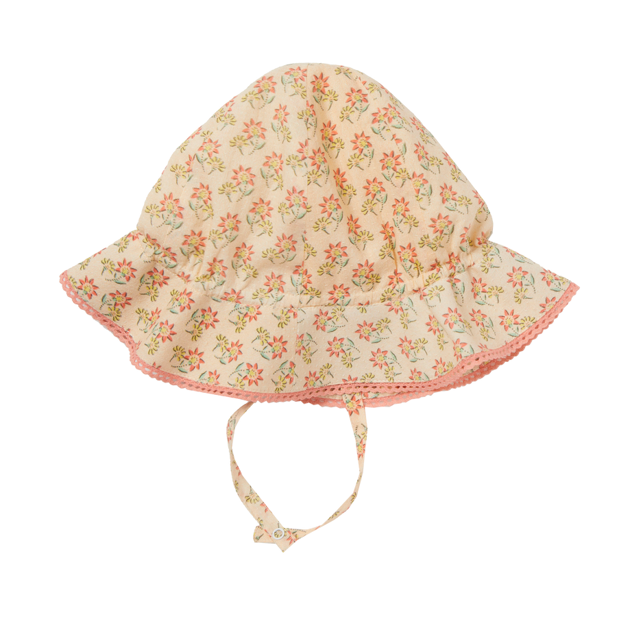 sonny hat neutral floral