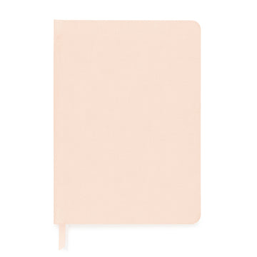 pale pink tailored journal