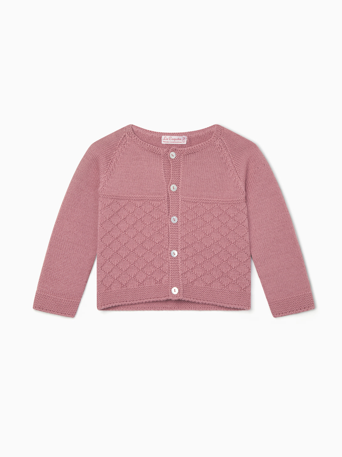 baby kaya cardigan pink