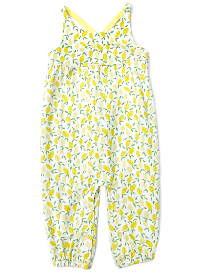 gracie romper lemon