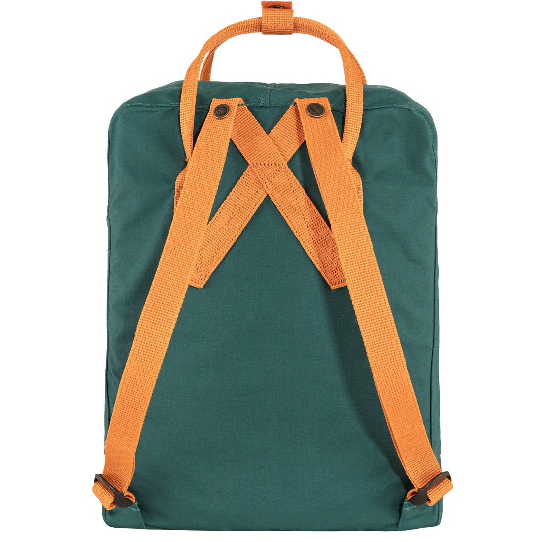 kanken backpack green orange