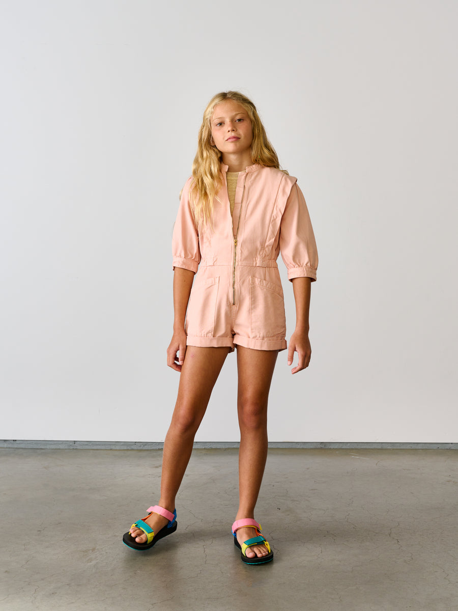 pardon jumpsuit rose