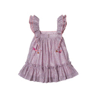 robin dress ballet stripe
