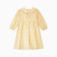 girls amelia dress yellow