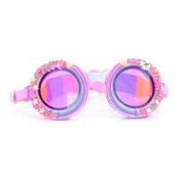 blueberry cupcake swim goggles