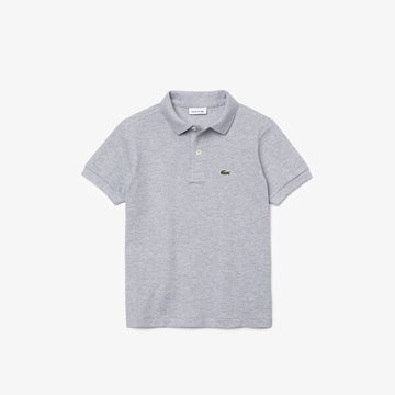 boys gray polo shirt
