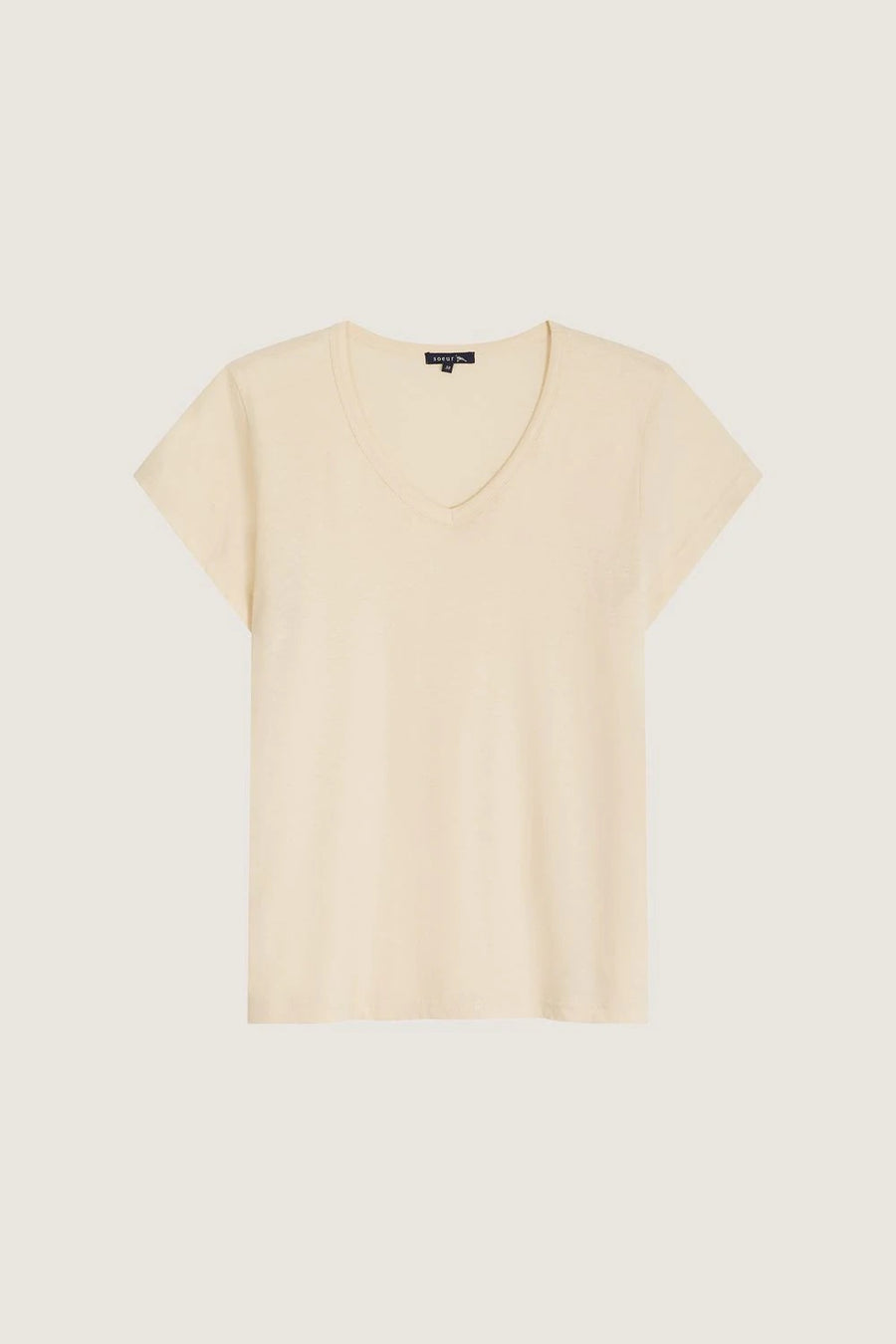 women's dominique tee beige