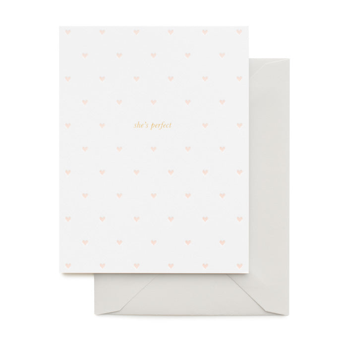 she's perfect card