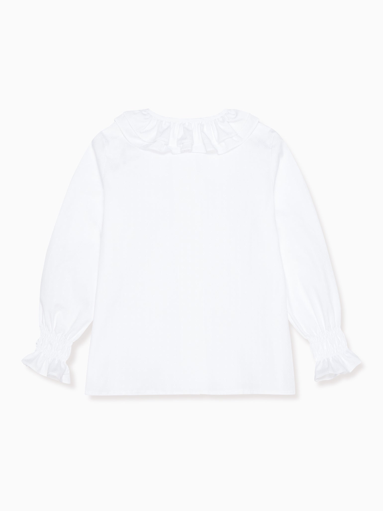 rania shirt white La Coqueta Poppy Store