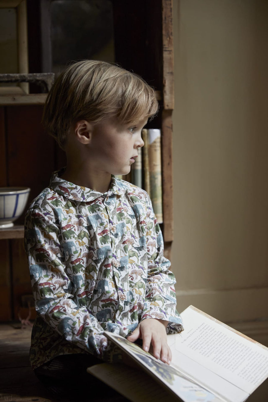 arlo printed shirt zoo