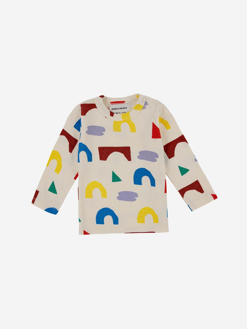 baby playful all over ls tee