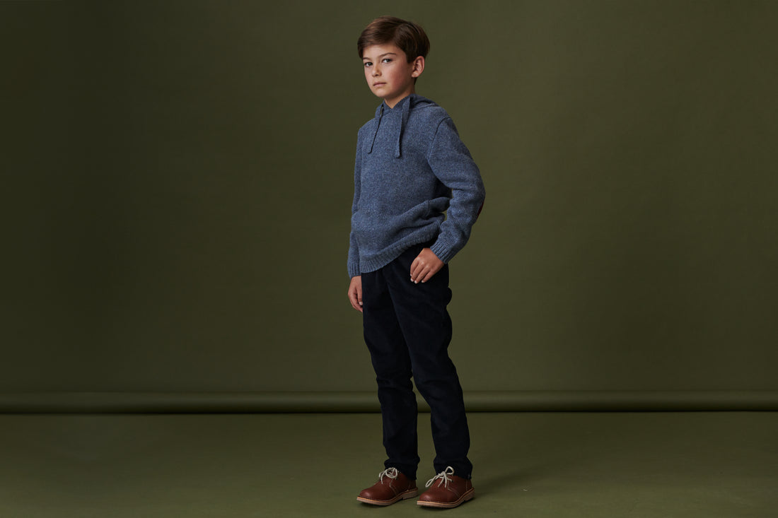 luis hoodie blue