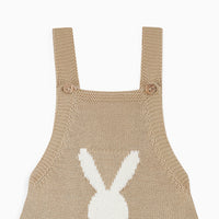 crispa knit dungarees camel