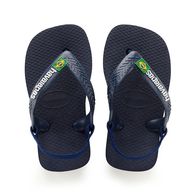 baby brazil sandal navy blue
