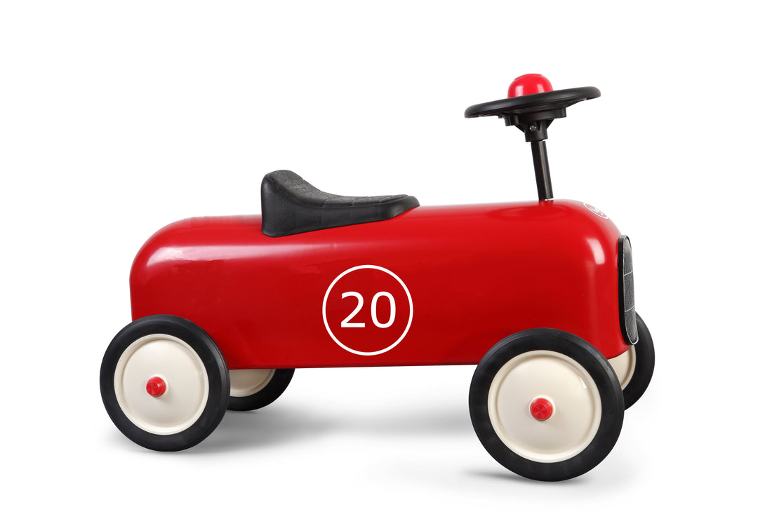ride on racer red