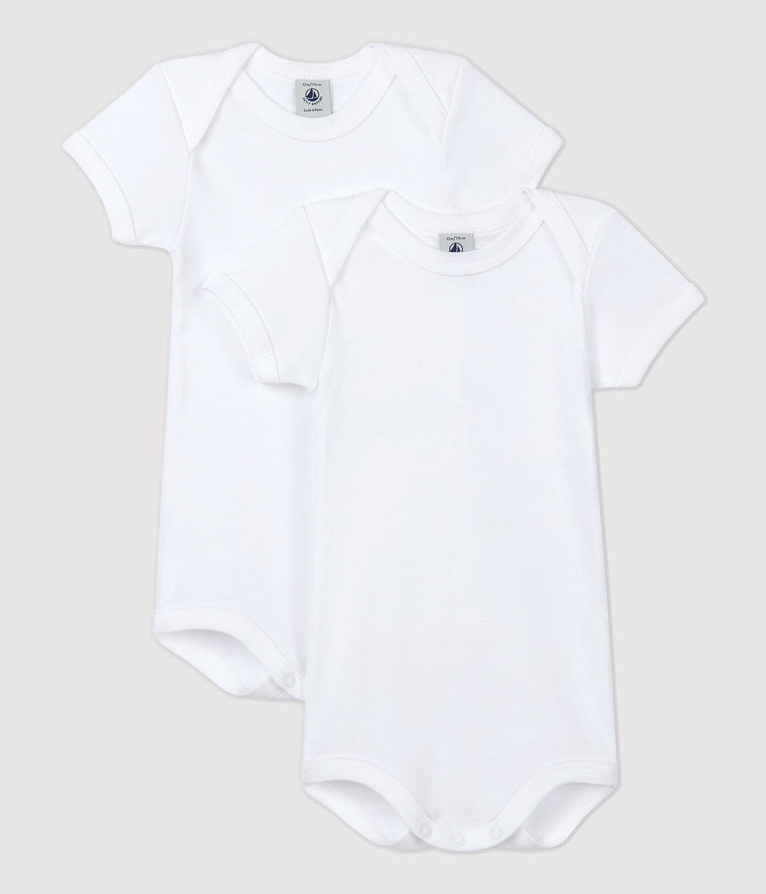 baby 2-pack short sleeve bodysuits
