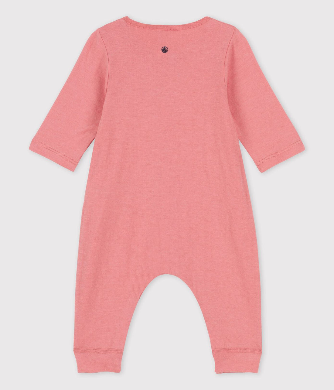 front snap romper papaye