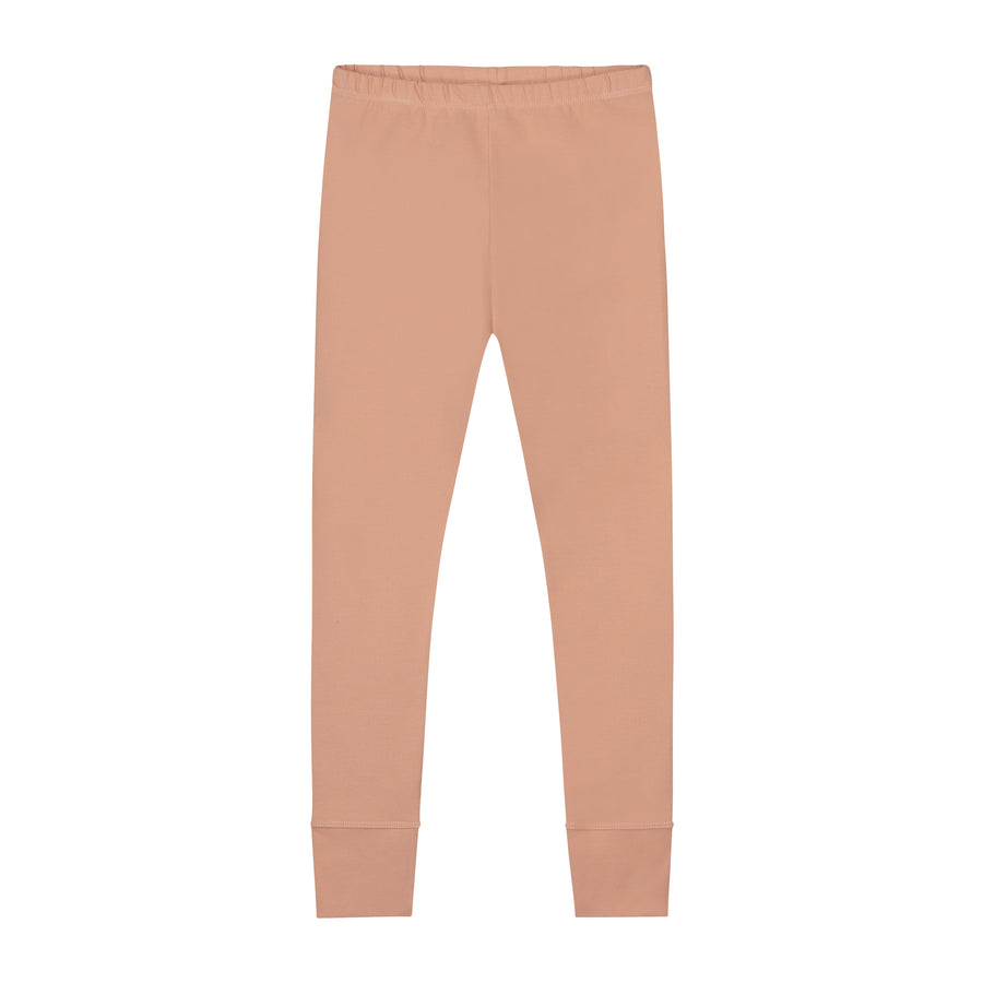 baby legging rustic clay