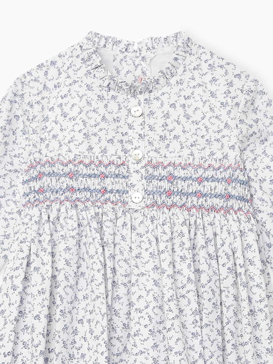 girls azulina smock dress