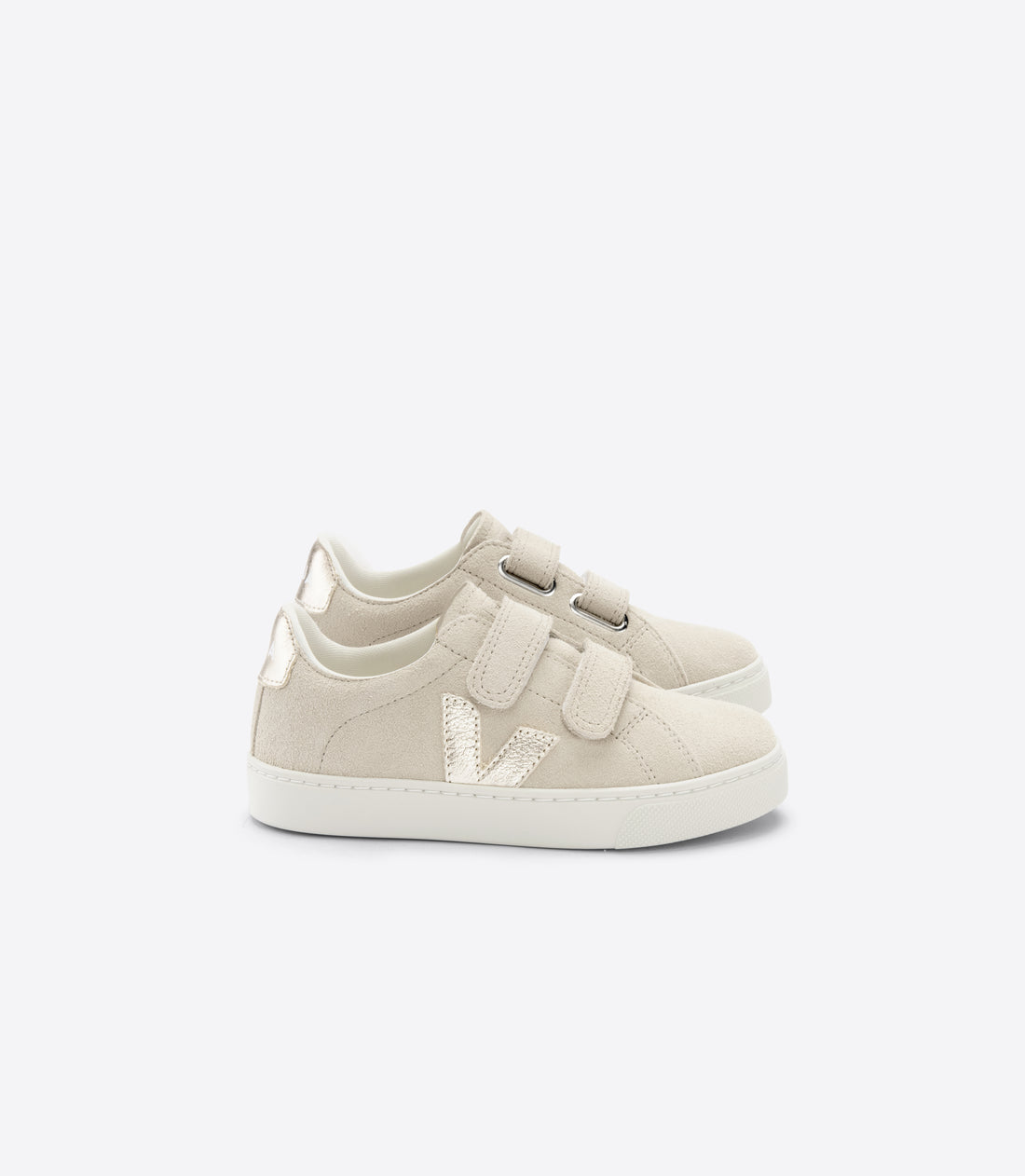 esplar suede sneakers almond platine