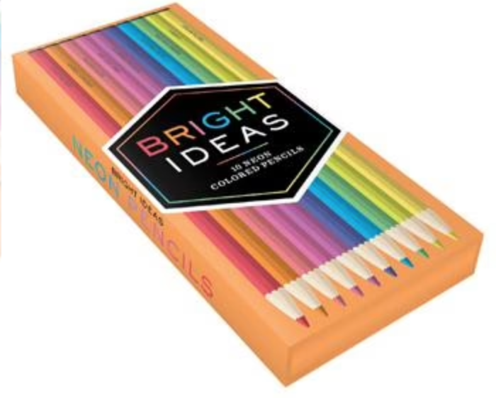 bright ideas neon pencils