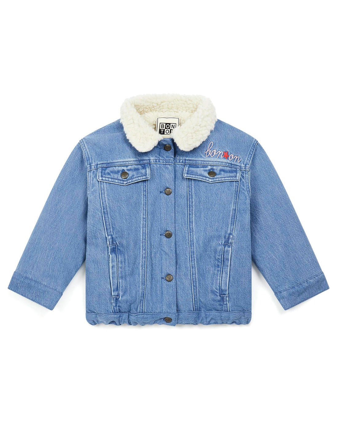 jacket denim clair